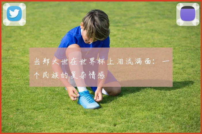 当郑大世在世界杯上泪流满面：一个民族的复杂情感